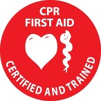 NMCHH55_-00_Red-White_Front_CPR-First-Aid-Certified-and-Trained-2in-Pressure-Sensitive-Vinyl-Hard-Hat-Emblem-25-per-Pack